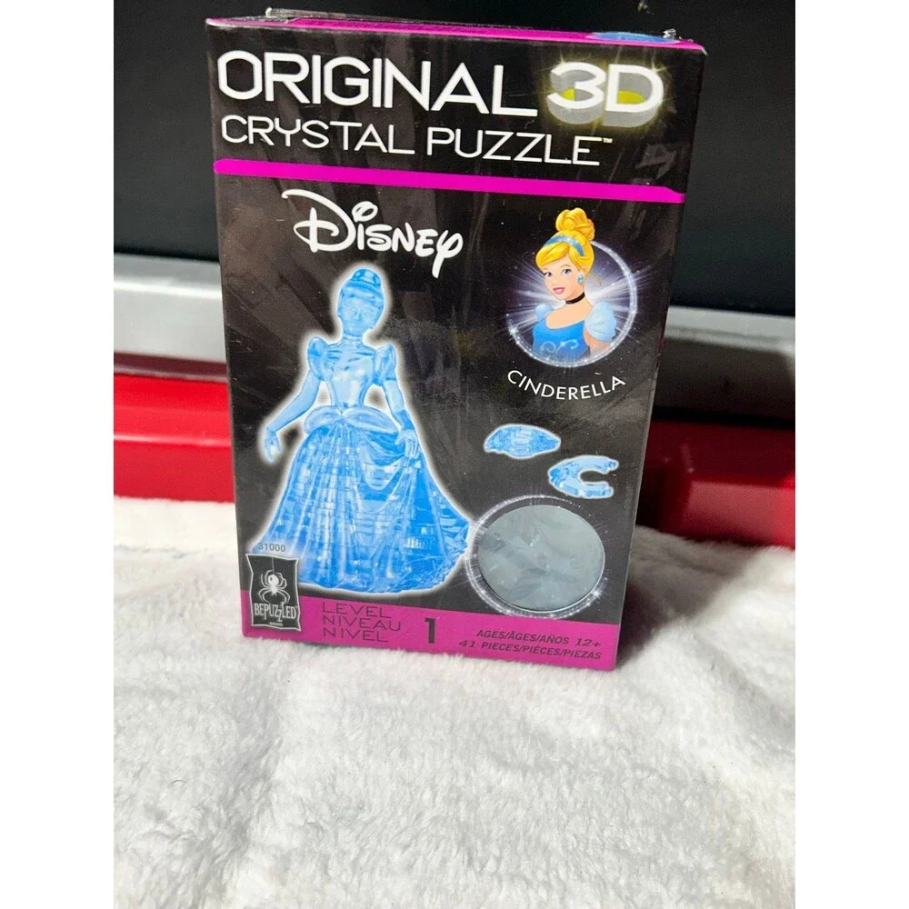 Disney Cinderella Original 3D Crystal Puzzle